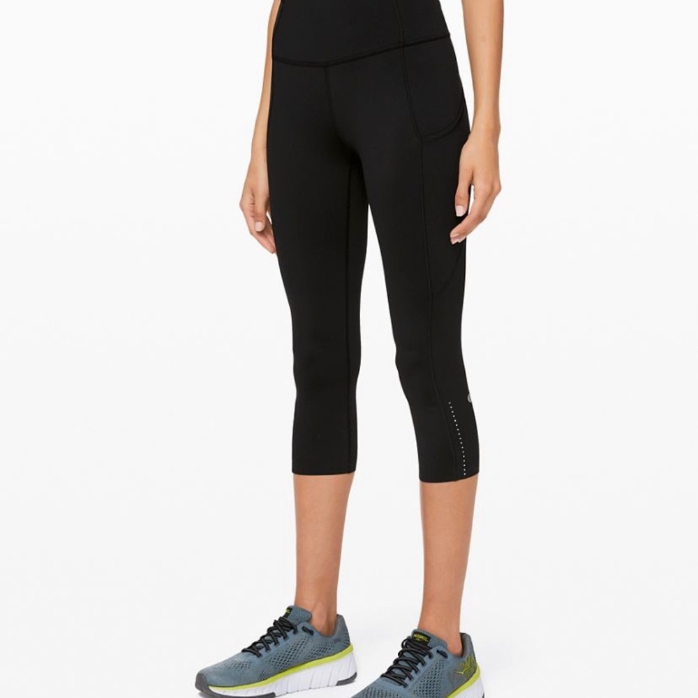 Lulu lemon fast and free crop || 19” *Nulux